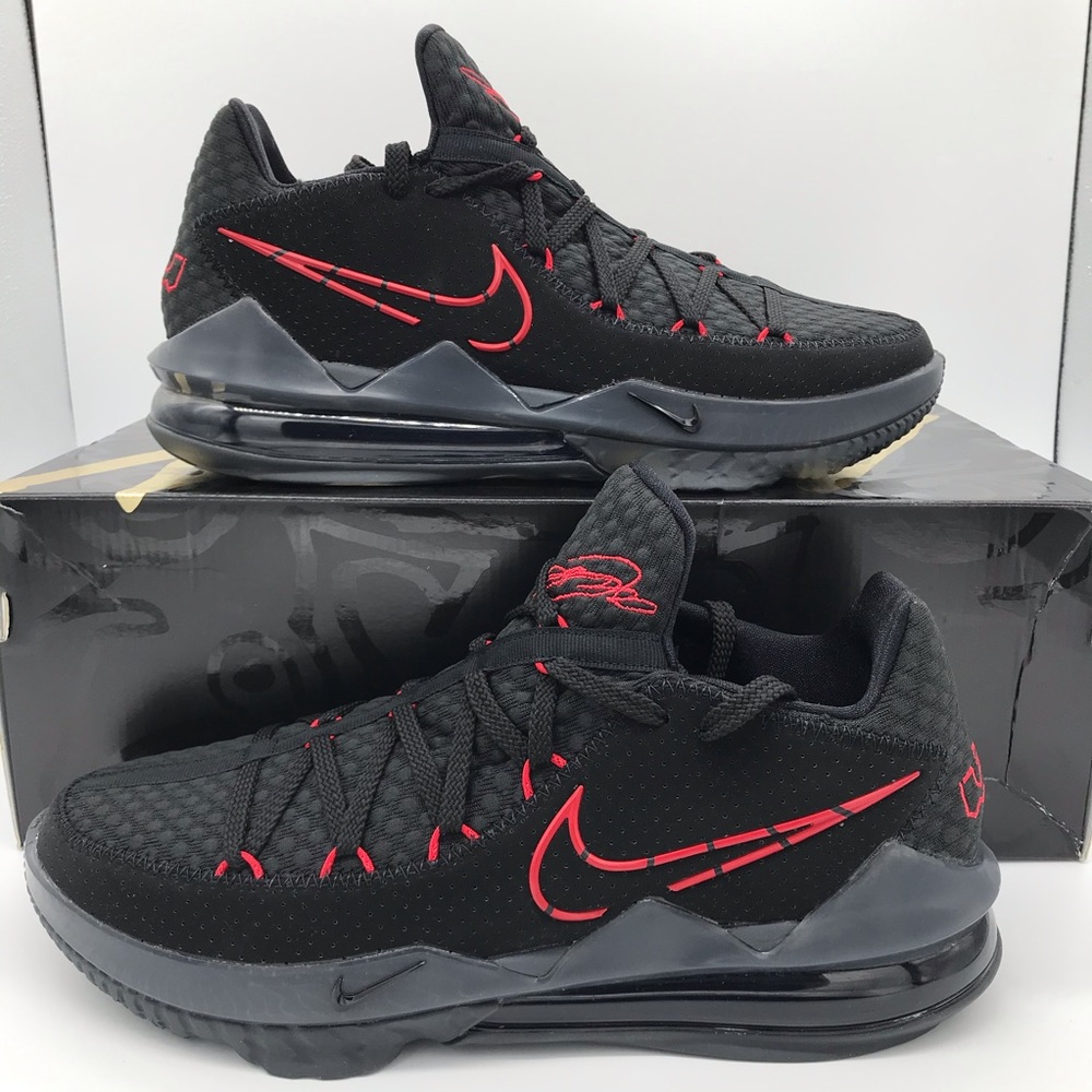 Nike Lebron 17 Low ‘Bred’ Basketball Shoes